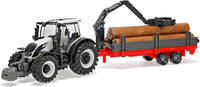 Bburago Farm Land Valtra N174 Tractor With Trailers