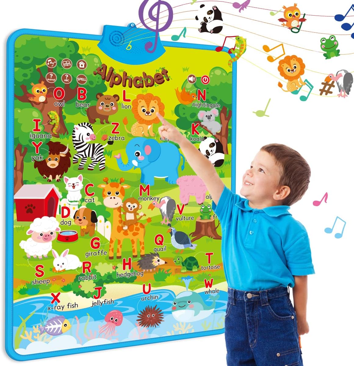 Electronic Talking Poster Alphabet Learning Wall Chart