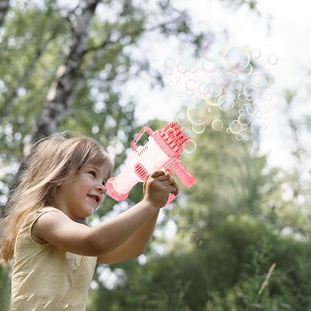 25 Holes Fun Bubble Gun