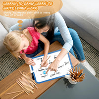 12*Inches Magnetic White Board With Marker & 2 Magnets