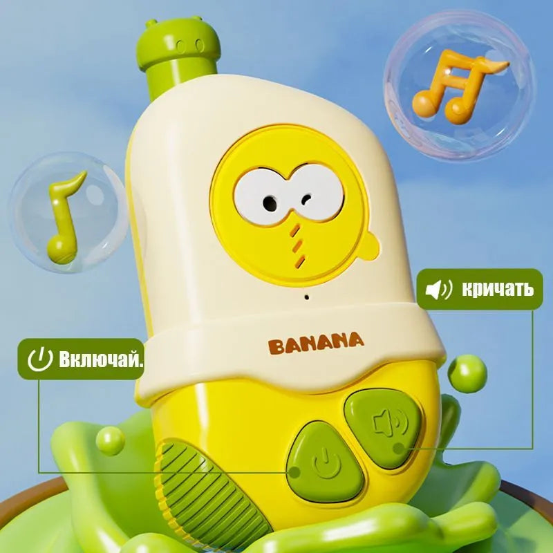 2Pcs Portable Banana Intercom For Kids