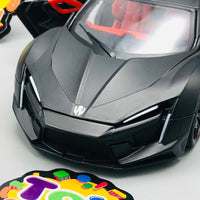 1:24 Diecast Lykan Hyper Sport Model Car - Without Box