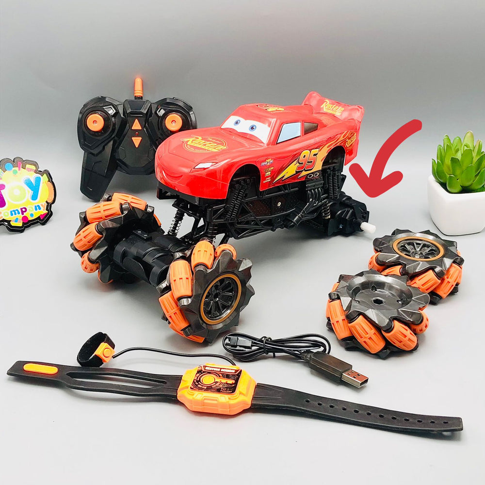 Gesture Sensing RC Stunt Car - Minor Fault