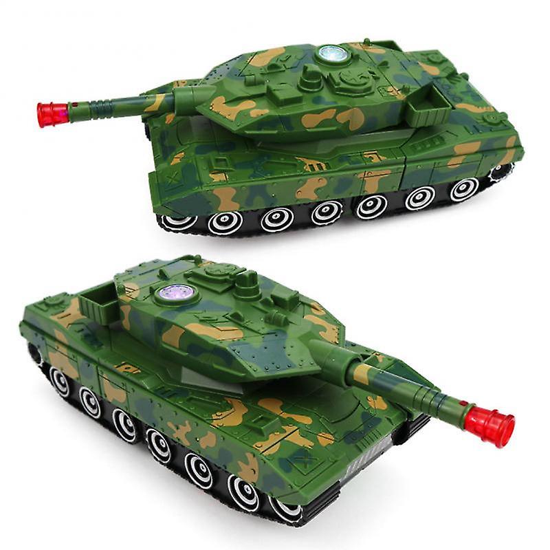 Deformation Combat Military Tank With Light & Sound