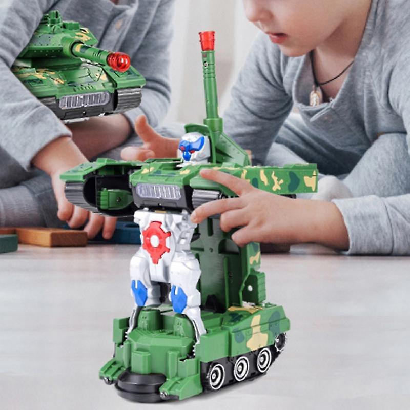 Deformation Combat Military Tank With Light & Sound