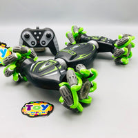 2.4GHz Remote & Watch Control Laser Stunt Car