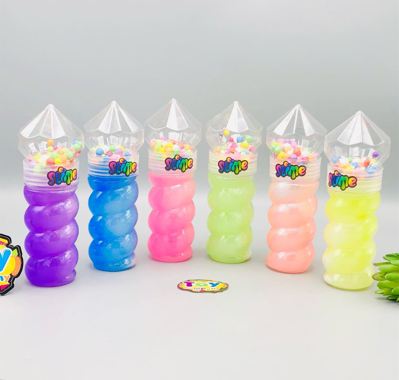 1Pc Corn Crystal Slime Mud Bottle