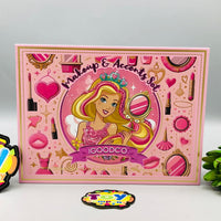 35Pcs Realistic Princes Makeup & Jewellery Set