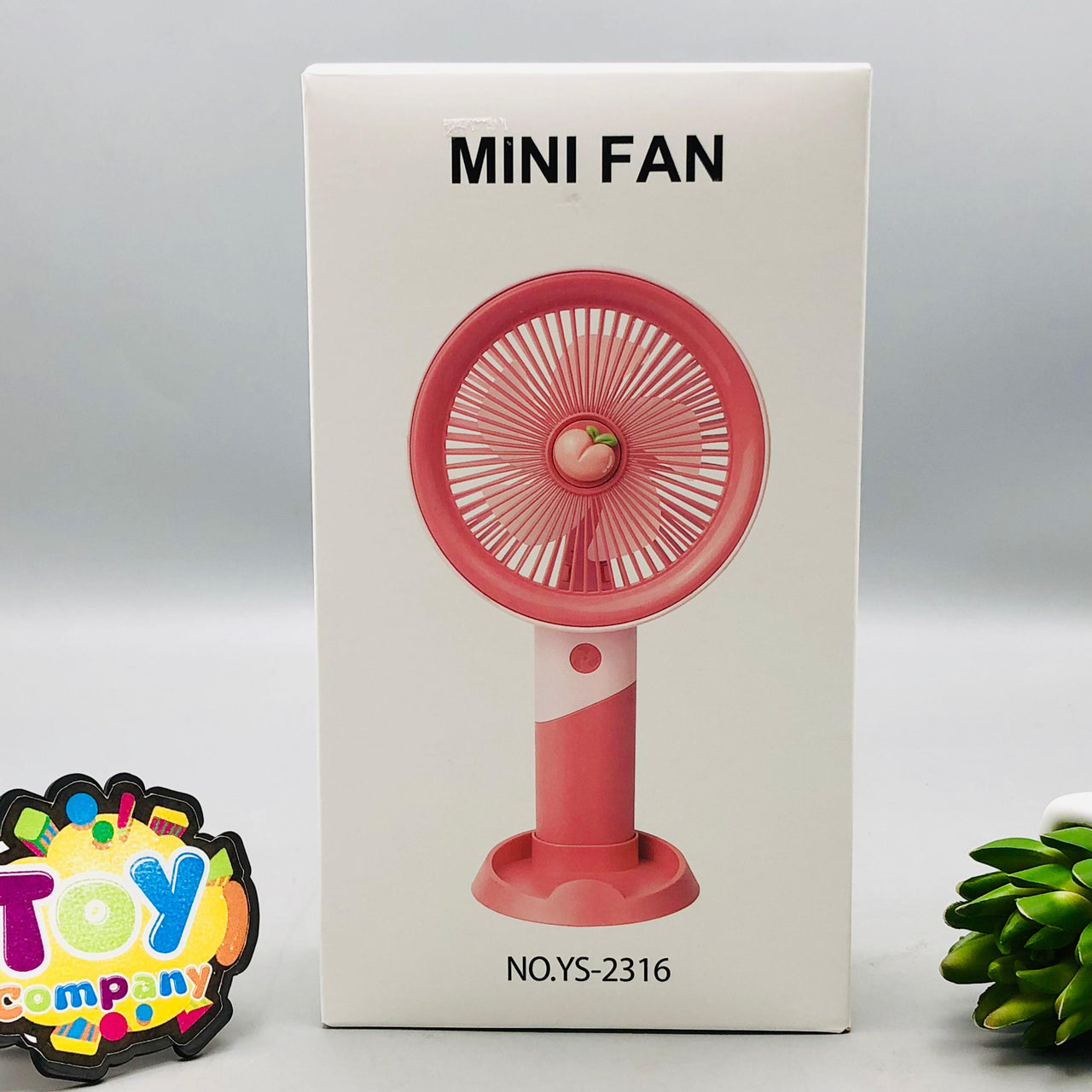 8.5* Inches Rechargeable Fruit Desktop Fan