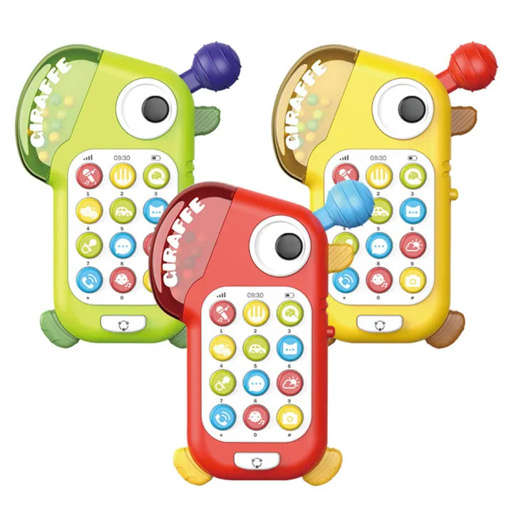 Multi-functional Baby Puzzle Phone With Light & Sound