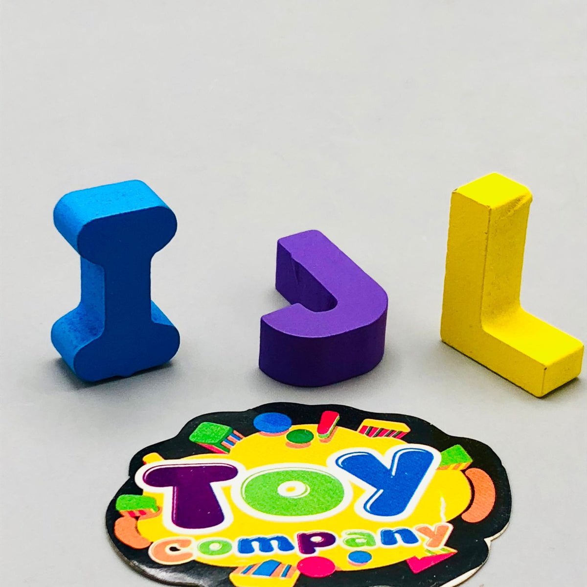 3D Wooden Uppercase Alphabet Puzzle Board - Minor Fault