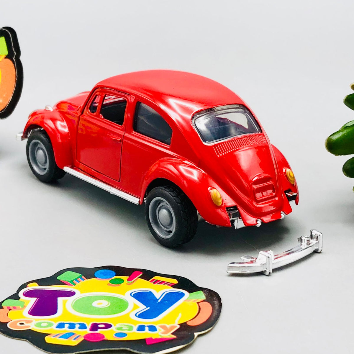 1:43 Mini Diecast Volkswagen Beetle Model - Minor Fault