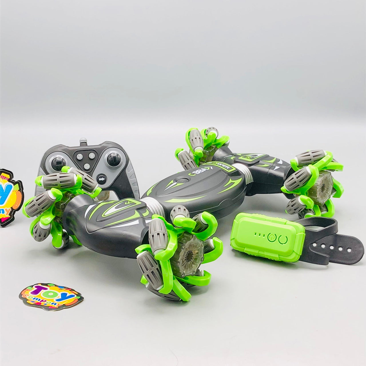 2.4GHz Remote & Watch Control Laser Stunt Car