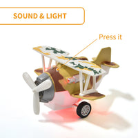 Pull-Back Diecast Aircraft Model with Lights & Sound