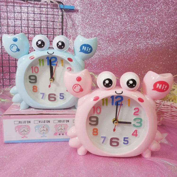 Cute Crab Mini Table Alarm Clock