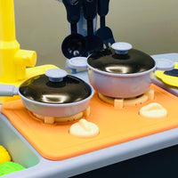 Electric Pretend Frozen Pumping Water Kitchen Sink
