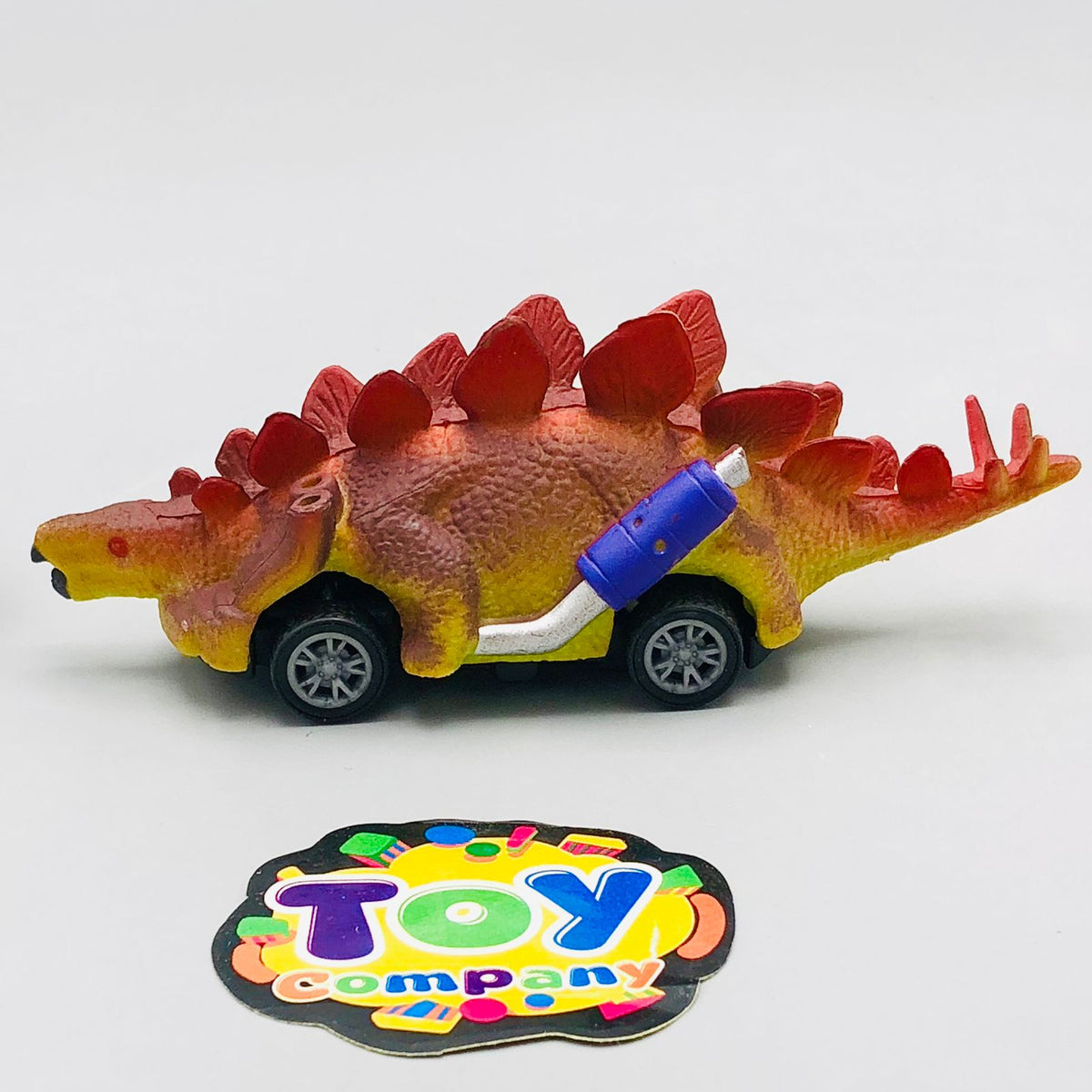 Pullback Mini Dinosaur Car Team Set - 6Pcs