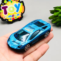 Diecast 8Pcs Traffic Cars With Road Mat & Accessories