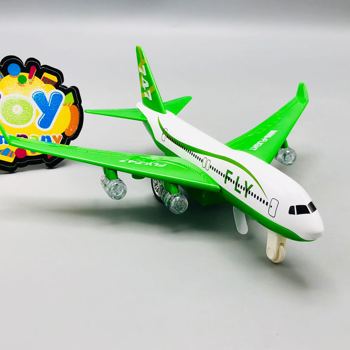 1:300 Diecast Pullback Jet Plane Model - 1Pc