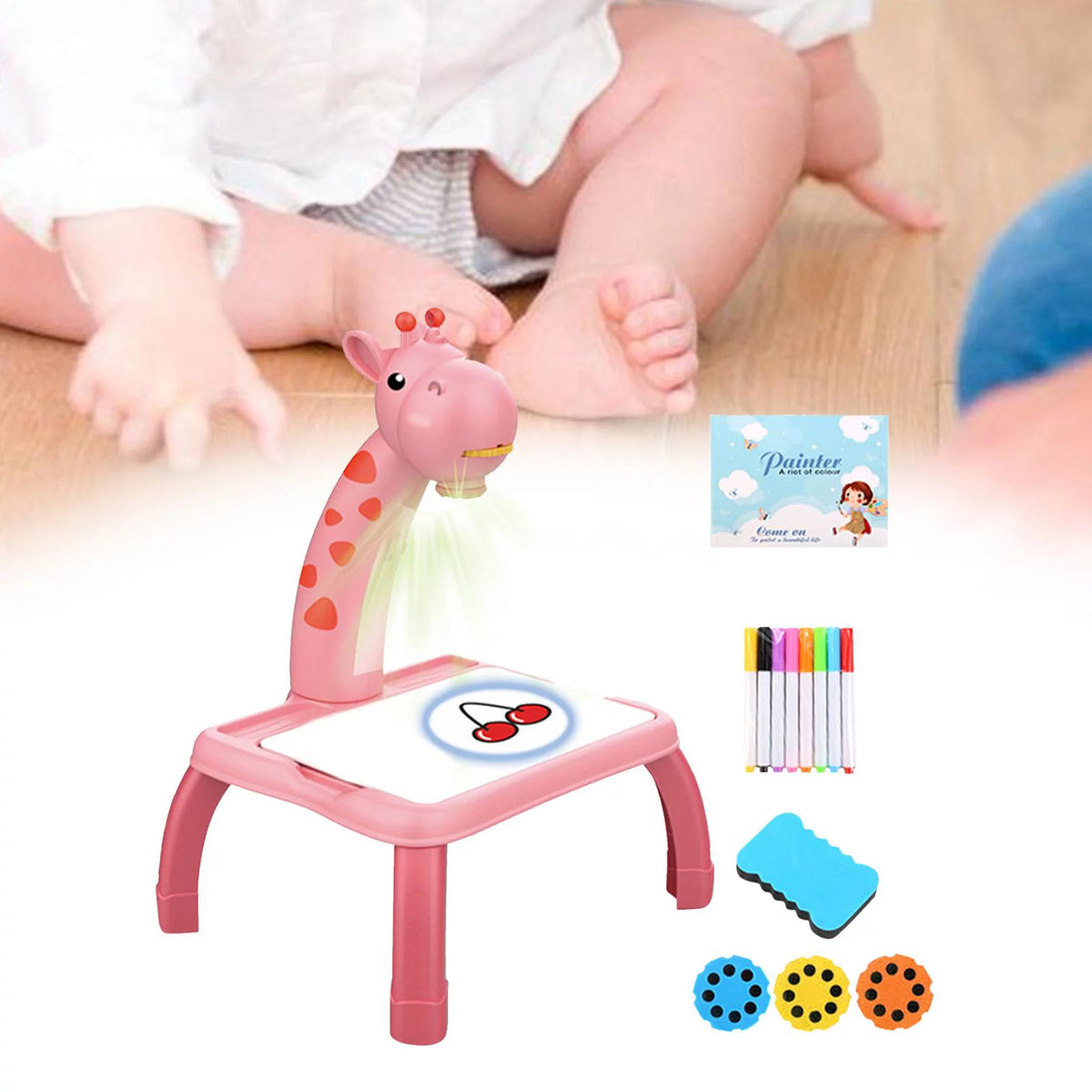 Giraffe Projection Multi-Function Drawing Board