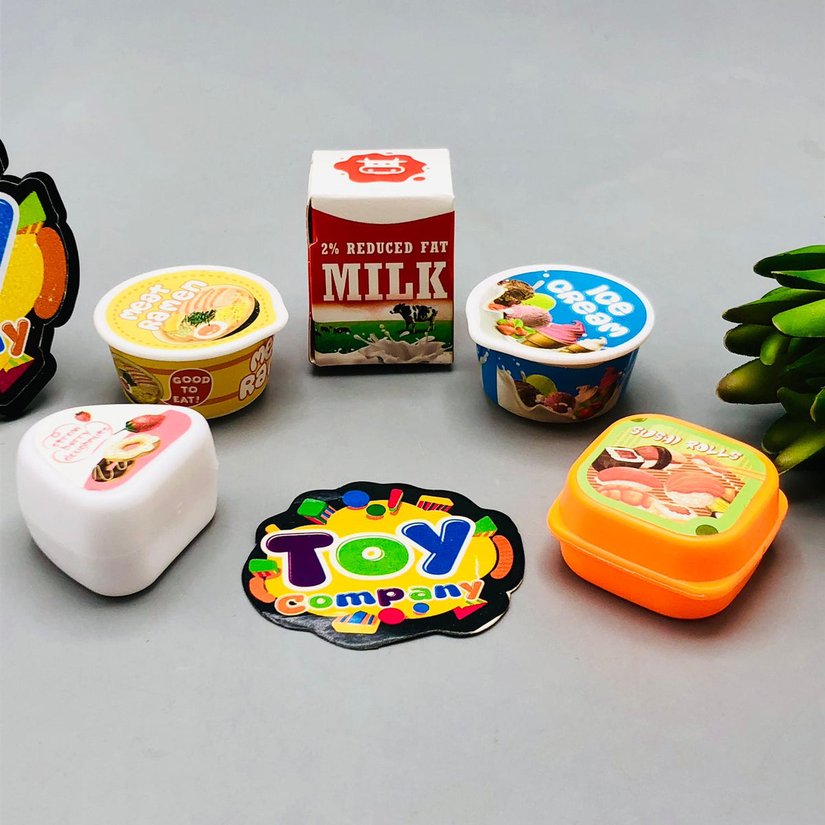 Pretend Play Frozen Food Refrigerator Set