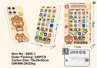 Kids Cartoon Themed Musical Puzzle Mobile Phone