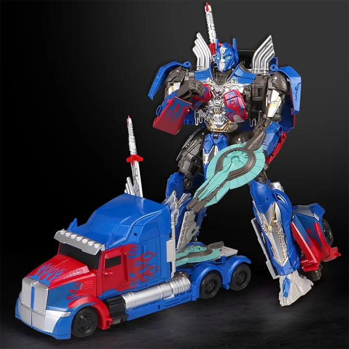 2in1 Manual Transformation Robot With Weapon