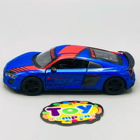 1:36 Kinsmart 2020 Audi R8 Coupe Livery Edition
