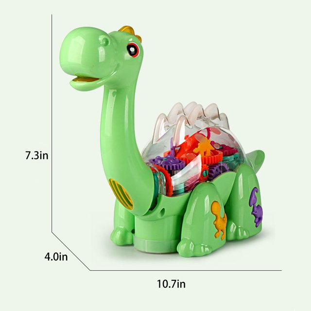 Light & Music Gear Dinosaur Toy