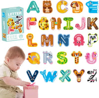 Montessori Jigsaw Magnetic Alphabet Puzzle Pieces