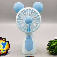 Rechargeable Mini Bear Ears Cute Fan