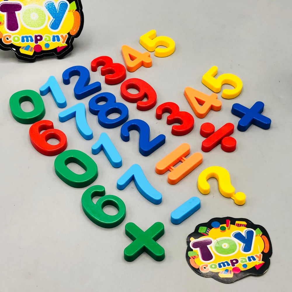 24Pcs Magnetic Number & Symbols Set