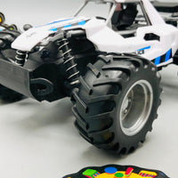 Kids ABS Pullback Police Car With Light & Sound - 1Pc