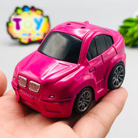 1Pc Diecast Mini Pink Car - Minor Fault