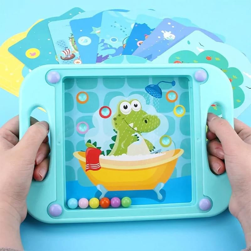 Hand-Held Balance Ball Maze Board