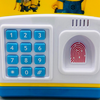 Minions Fingerprint & Password Unlock ATM Machine