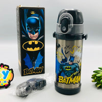 350ml Stainless Steel Sipper Water Bottle For Boys - Assortment