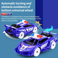 Electric Go Police Spray Universal Wheel Car