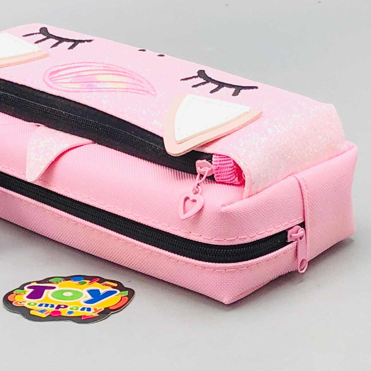 Premium Unicorn Themed Kids Pencil Pouch - Pink
