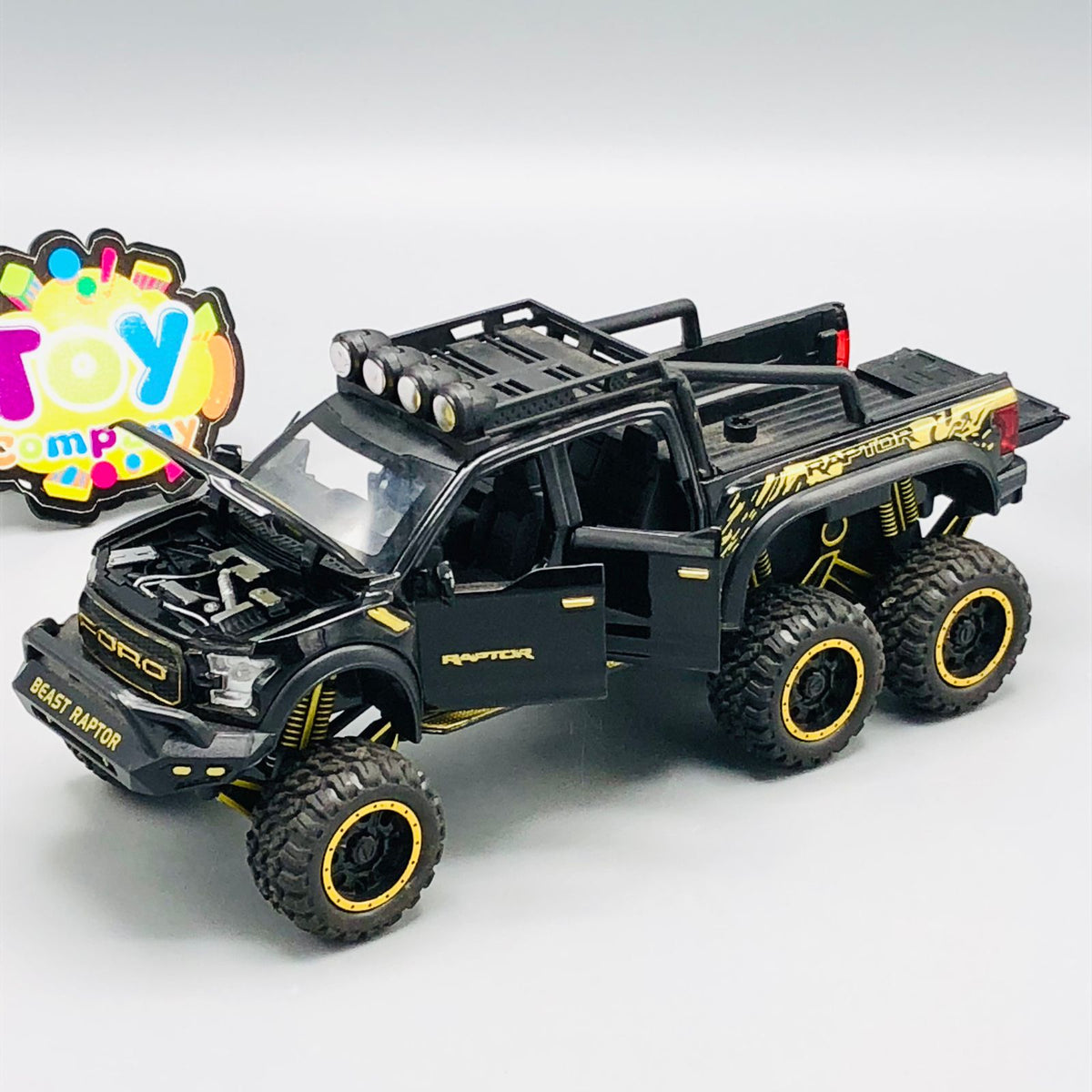 Diecast Ford Beast Raptor F150 - Without Bike