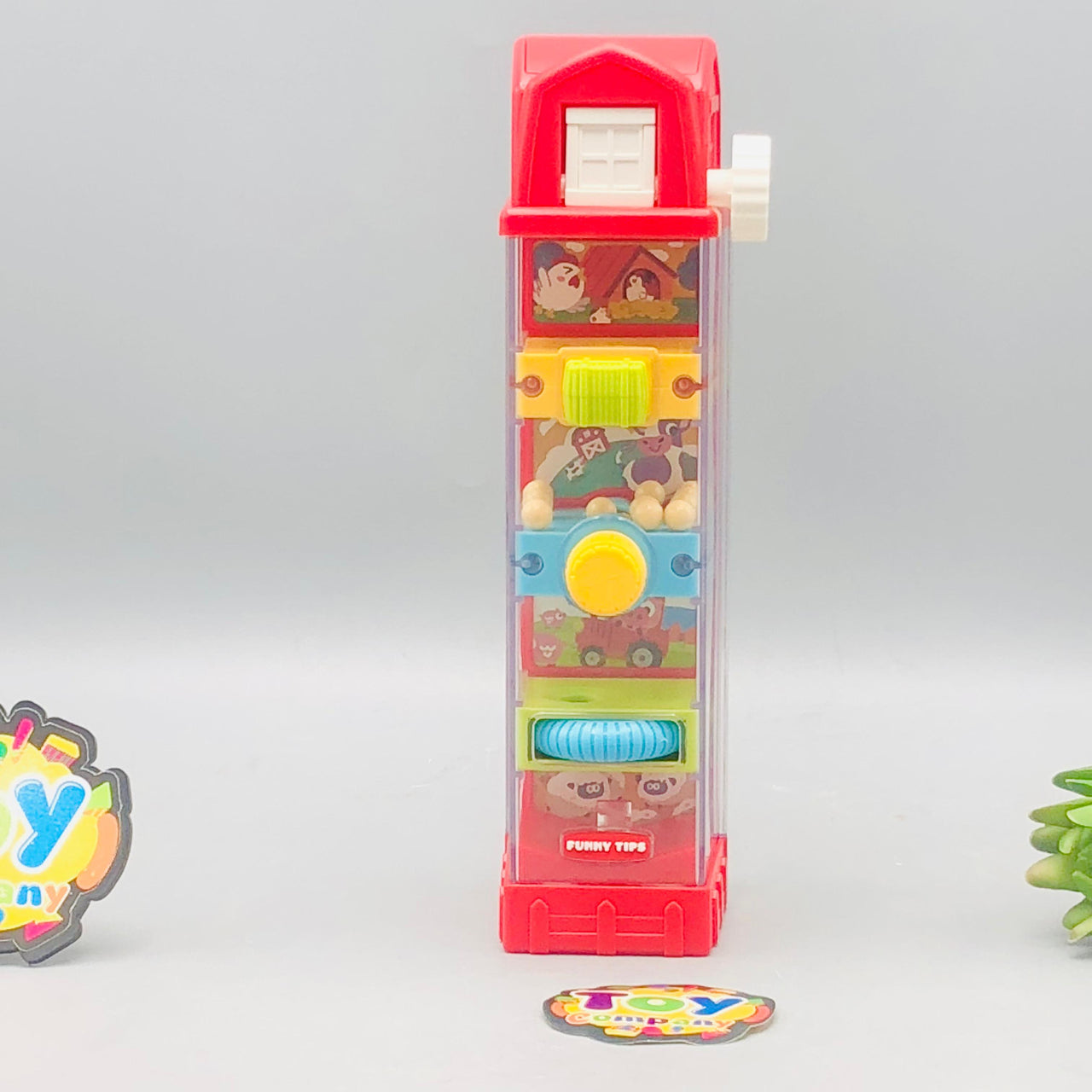 Montessori Flip Flop Ball Drop Game Puzzle Toy