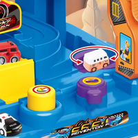 Sliding Adventure Car Track Set