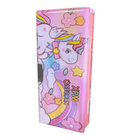 Snowflake Unicorn Design Geometry Box