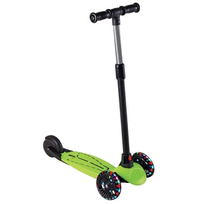 Thumbnail for 3 Wheels Dragon Scooter with Lights - Green