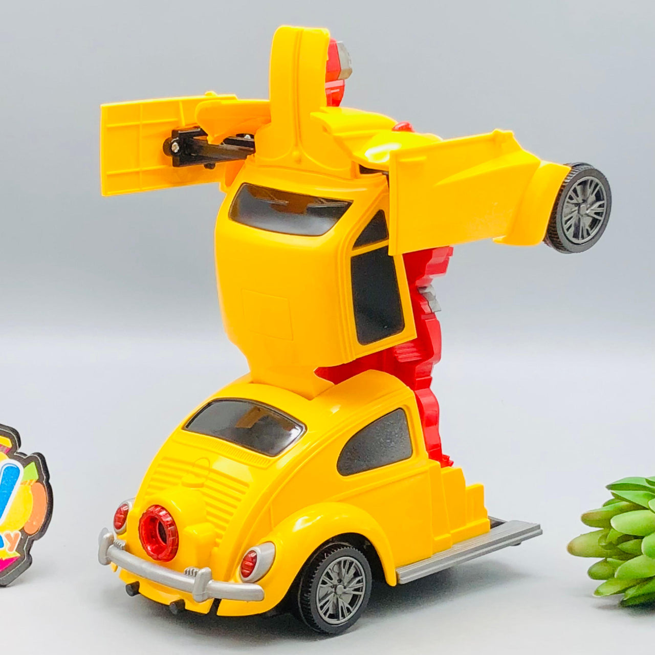 Electric Deformation Beetle Car With Light & Sound