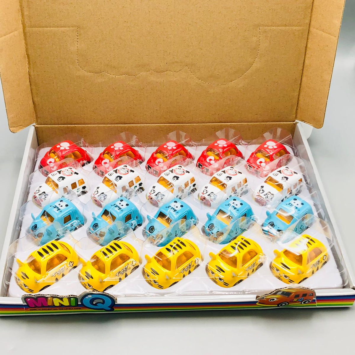 Diecast Friction Cute Animal Theme Car - Assortment