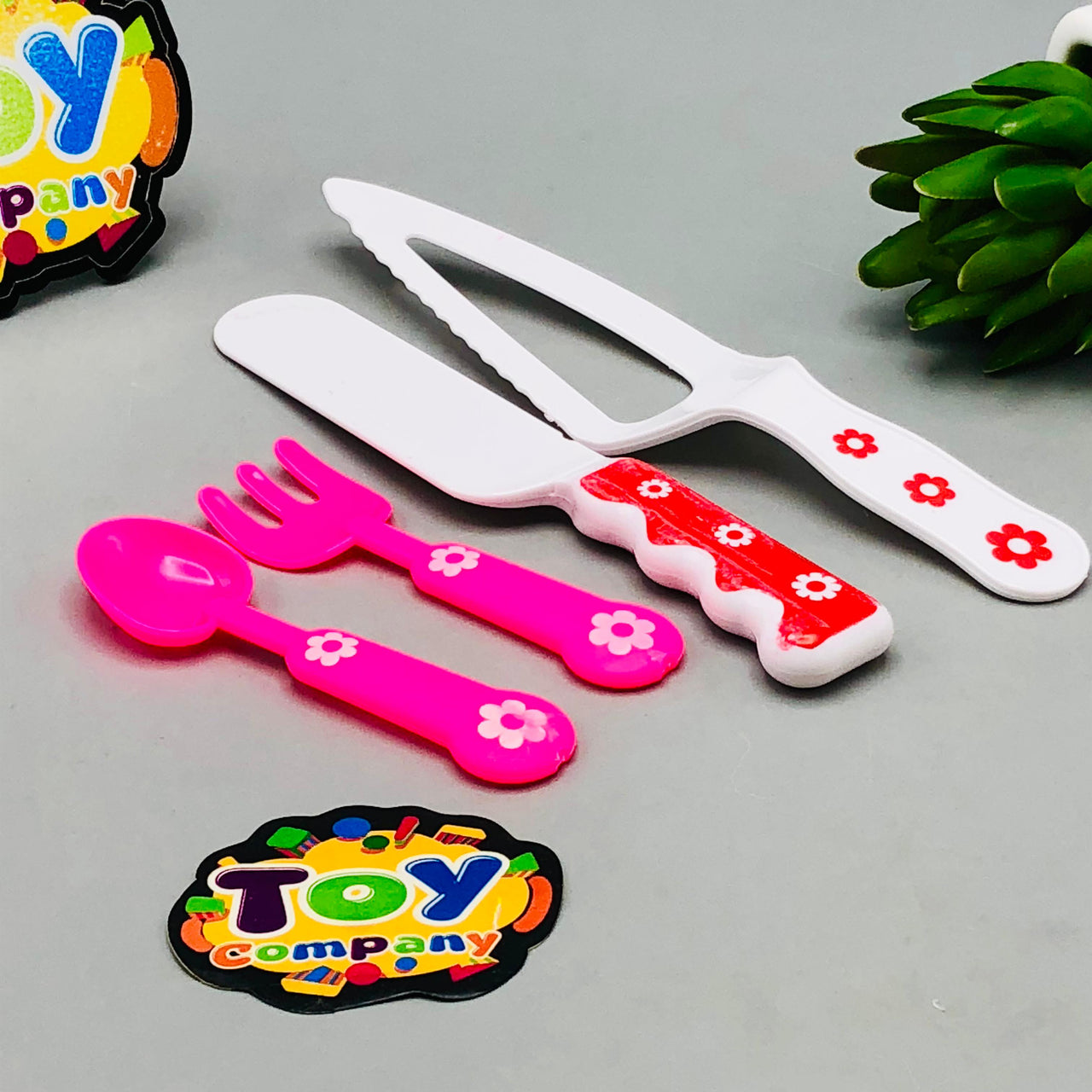 21Pcs Kids Pretend Play Dessert Cutting Set