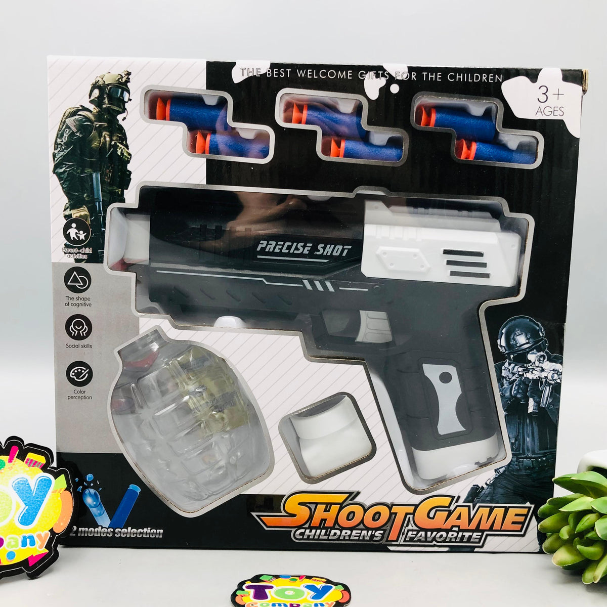 Kids Manual Gel Blaster & Soft Bullet Shooting Gun