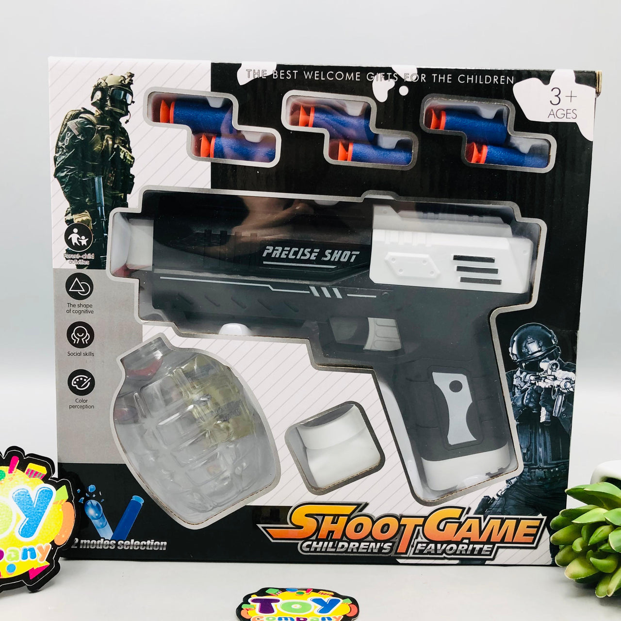 Kids Manual Gel Blaster & Soft Bullet Shooting Gun
