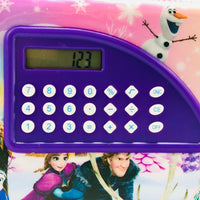 Jumbo Calculator Geometry Box With 2 Pencils For Girls - Assortment